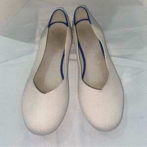 Frank Mully Elegant White Women's Ballet Flats